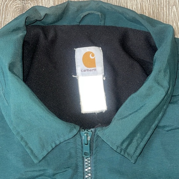 Carhartt mens bomber jacket dark teal size xl - Picture 2 of 8